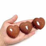 Goldstone Love Heart Crystal Gemstone -RSH251