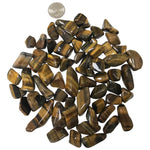 Natural Tiger Eye Tumbled Stones Gemstones - 1 lb