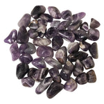 Natural Chevron Amethyst Tumbled Stone Gemstones - 1 lb