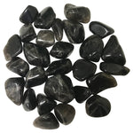 Natural Black Smoky Quartz Tumbled Stone Gemstones - 1 lb