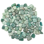 Natural Amazonite Tumbled Stone Gemstones - 1 lb