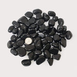 Natural Shungite Tumbled Stone Gemstones - 1 lb
