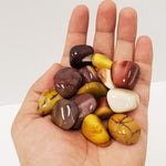 1 lb Natural Polished Mookaite Gemstone Tumbled Stones Healing Crystals Bulk