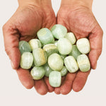 1 lb Natural Polished Seafoam Calcite Gemstone Tumbled Stones Healing Crystals Bulk