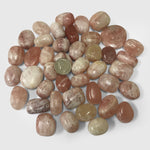 Natural Rose Calcite Tumbled Stone Gemstones  - 1 lb