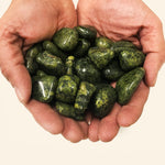 1 lb Natural Polished Nephrite Jade Gemstone Tumbled Stones Healing Crystals Bulk
