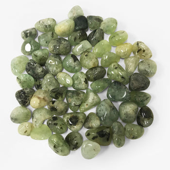 Natural Prehnite Tumbled Stone Gemstone Crystals- Wholesale - Gem Avenue