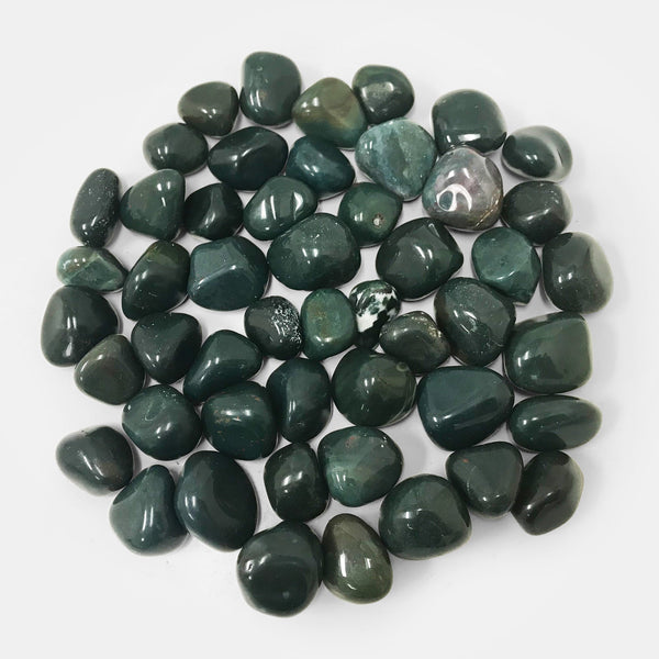 Natural Bloodstone Tumbled Stone Gemstone Crystals- Wholesale - Gem Avenue