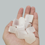 1 lb Natural Polished Selenite Gemstone Tumbled Stones Healing Crystals Bulk
