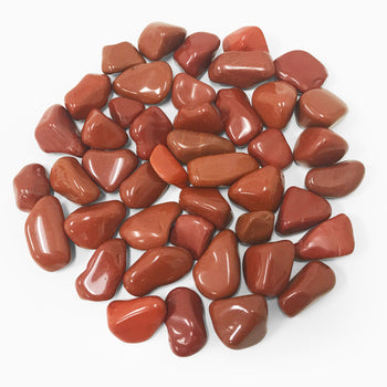 Natural Red Jasper Tumbled Stone Gemstone Crystals- Wholesale - Gem Avenue