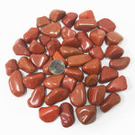 Natural Red Jasper Tumbled Stone Gemstones- 1 lb
