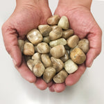 1 lb Natural Polished Moonstone Gemstone Tumbled Stones Healing Crystals Bulk