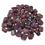 1 lb Natural Polished Ruby Gemstone Tumbled Stones Healing Crystals Bulk