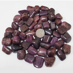 1 lb Natural Polished Ruby Gemstone Tumbled Stones Healing Crystals Bulk