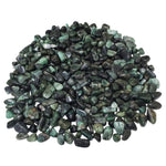1 lb Natural Polished Emerald Gemstone Tumbled Stones Healing Crystals Bulk