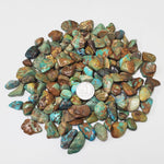 1 lb Natural Polished Turquoise Gemstone Tumbled Stones Healing Crystals Bulk