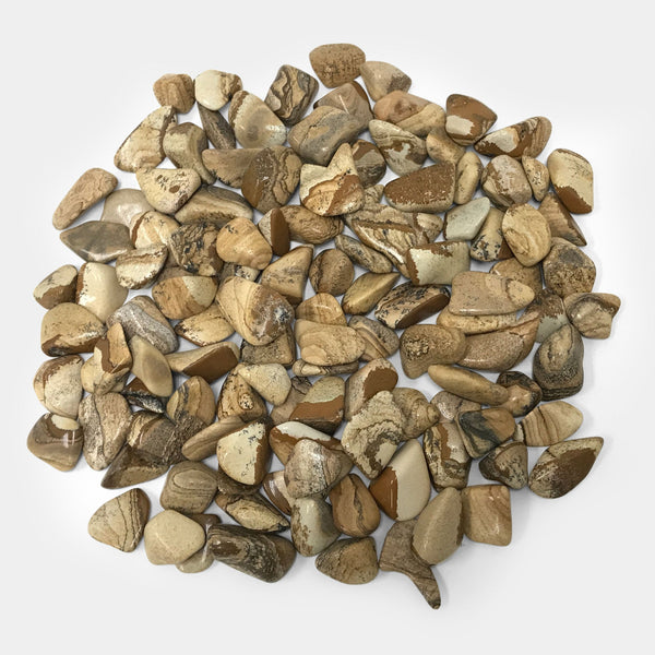 Natural Picture Jasper Tumbled Stone Gemstone Crystals- Wholesale - Gem Avenue