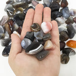 Natural Polished Botswana Agate Tumbled Stone Gemstones 1 Lb