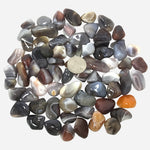 Natural Polished Botswana Agate Tumbled Stone Gemstones 1 Lb
