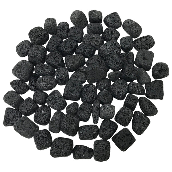 Lavastone Tumbled Stone Gemstone Crystal - Gem Avenue