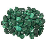 Natural Malachite Tumbled Stone Gemstones - 1 lb