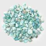 Natural Polished Larimar Tumbled Stone Gemstone 1 lb