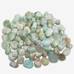 Natural Pistachio Calcite Tumbled Stone Gemstones - 1 lb