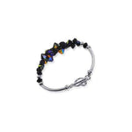 .925 Sterling Silver 7.5 Inch Bracelet with Austrian Crystals Elegant, Hypoallergenic, and Handcrafted Jewelry Gift for Women, Perfect for Any Occasion