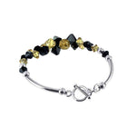 .925 Sterling Silver 7.5 Inch Bracelet with Austrian Crystals Elegant, Hypoallergenic, and Handcrafted Jewelry Gift for Women, Perfect for Any Occasion