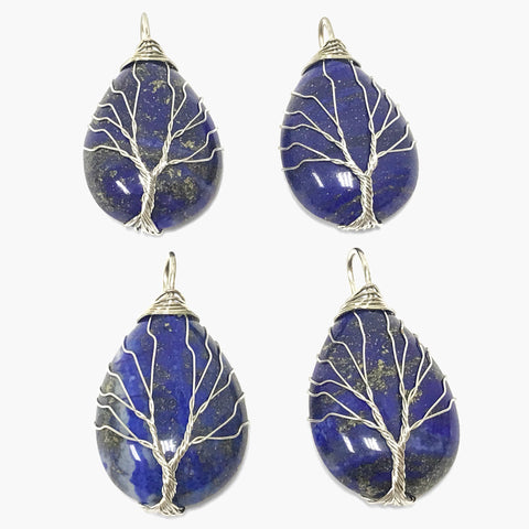 Wire Wrapped Tree of Life Pendants Wholesale - Gem Avenue