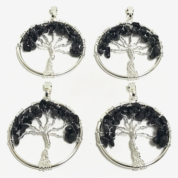 Tree of Life Tourmaline Pendants Wholesale - Gem Avenue