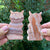 Self-Standing Hand Carved Agate Cat Animal Figurines