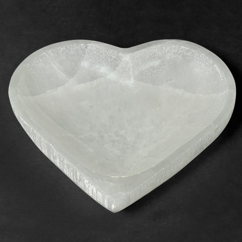 Selenite Heart Bowl Charging Crystals Wholesale - Gem Avenue
